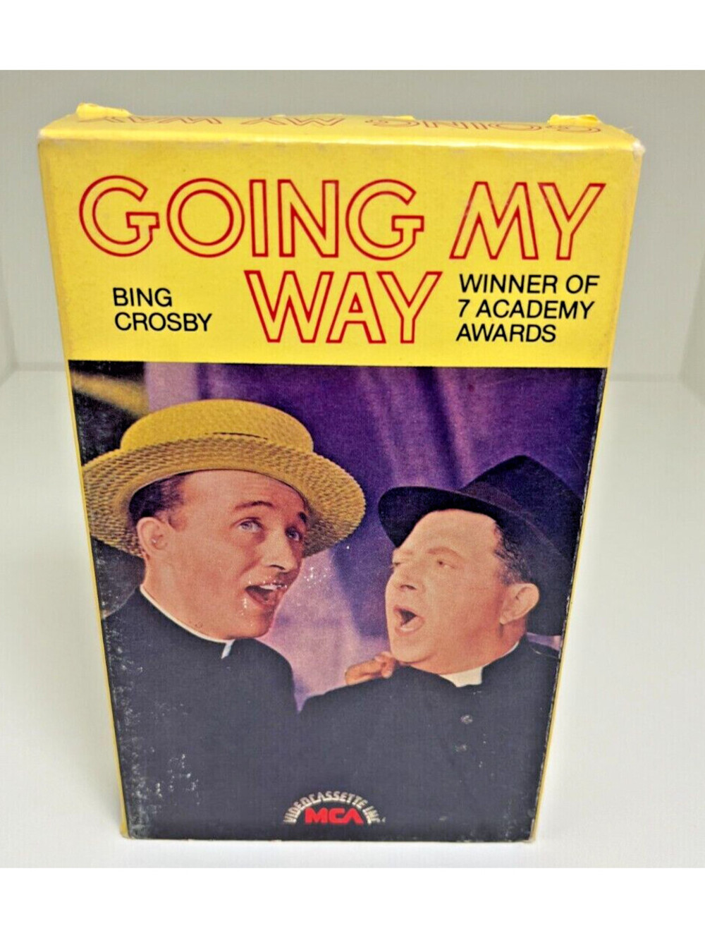 Vintage Betamax BETA tape Going My Way Bing Crosby